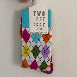 NWT! Two Left Feet every day socks